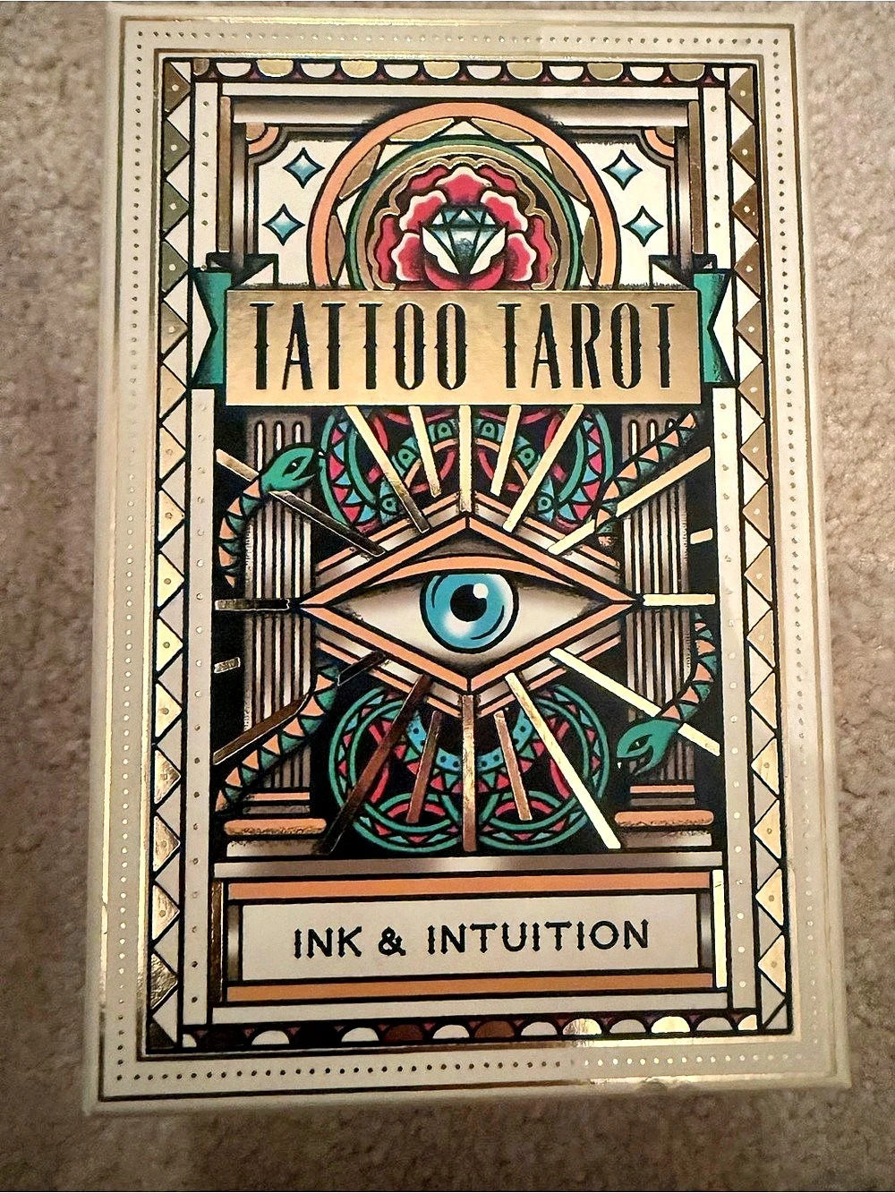 Ink & Intuition Tattoo Tarot: Ink & Intuition Tarot Card Deck